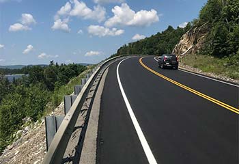 Fine Line Pavement Striping Road and Highway Striping Fine Line Pavement Striping Road and Highway Striping