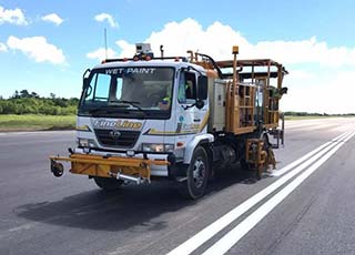 Road and Highway Striping, Airport Runway Striping, Parking Lot Striping